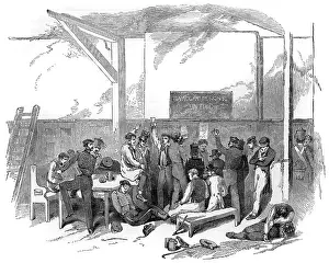 Drunks: Barrack canteen interior, 1847