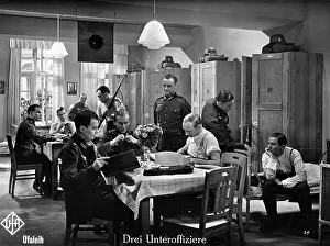 Moviestill: Barrack room of an infantry troop, 1938
