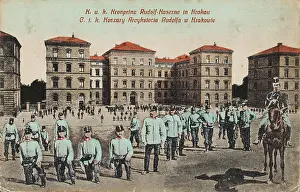 Photochromic: Barracks in Krakow