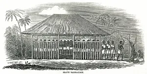 Frequently: Barracoon slaves held 1849