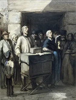 Daumier: The Barrel Organ