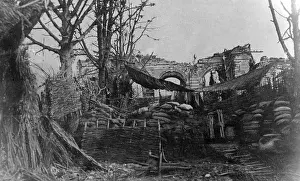 Sacks: Barricade in Gorizia, 1917