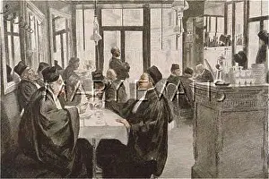 Bistro: BARRISTERS AT LUNCH/1895