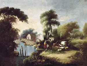 Banditry: BARRON Y CARRILLO, Manuel (1814-1884). Landscape