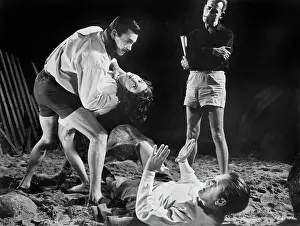 Pidgeon: Barry Sullivan, Elaine Stewart, Walter Pidgeon Kirk Douglas