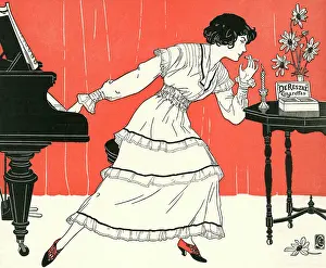 Tasking: Two Bars Rest - Woman smoking, 1917