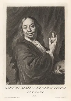 Carlo Gregori: Bartholomeus van der Helst, Dutch painter, 1613-1670