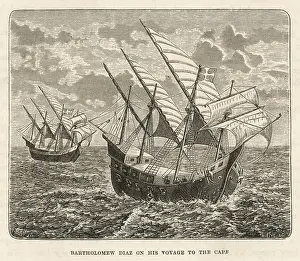 1486: Bartholomew Diaz sailing to Cape of Good Hope