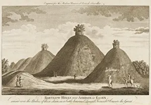 Barrows: Bartlow Hills, Ashdon, Essex