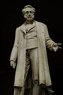 Pavia: Bartolomeo Panizza (1785-1867). Italian anatomist. Statue. U