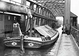 Barton Aqueduct over the Manchester Ship Canal