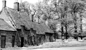 Seagrave: Barton Seagrave, Old Cottages c1955