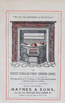 Haynes: Barton's Patent Circular-front Cooking Range