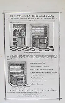 Haynes: Barton's Patent Circular-front Cooking Range