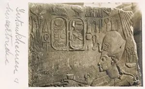 John Massey Stewart: Bas relief, Tutankhamun, Egypt