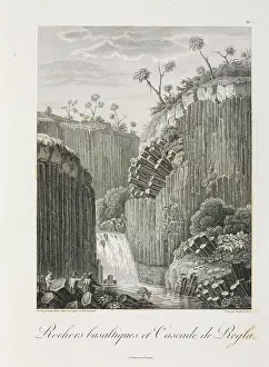 Basaltic: Basalt columns, Real del Monte mine, Mexico