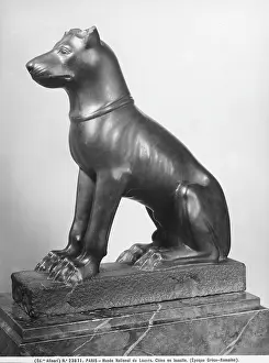 Basalt Roman age Egyptian statue