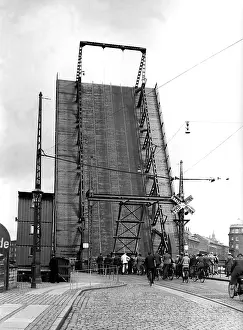 Bascule: Bascule bridge in Copenhagen, 1936