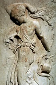 Followers: Base with maenads dancing