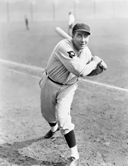Perseverance: Baseball player swinging the bat