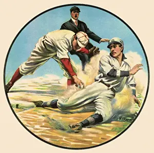 Sliding: Baseball Runner