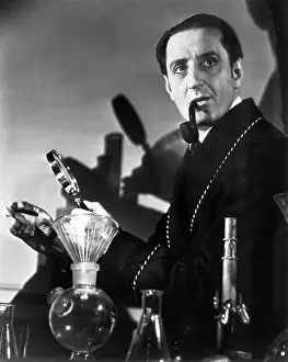 Deduction: Basil Rathbone Actor As Consulting Detective Sherlock Holmes