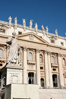Vatican: Basilica of Saint Peter. Vatican City