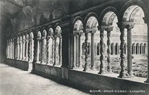 Arcading: The Basilica of St. Paul, Rome - The Cloisters