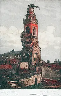 Aquatints: Basilique d'Albert