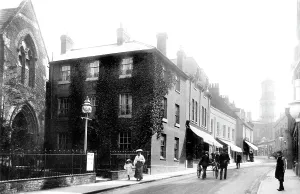 Basingstoke: Basingstoke, Wote Street c1900