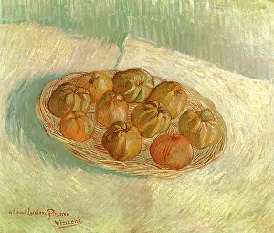 Woven: Basket of Apples, by Van Gogh