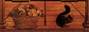 Martini: Basket of Fruit and Squirrel