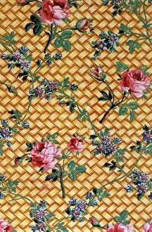 Weave: Basket Weave, Roses