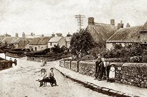 Baslow: Baslow Upper End early 1900s