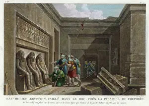 Basrelief: BASRELIEF/EGYPT/CHEPHREN