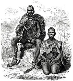 Basuto: Basuto - Chieftain - Africa