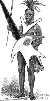 Basuto: Basuto Gun War, 1880 - Basuto warrior