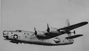 Pb4y2: Bat & PB4Y-2 flying