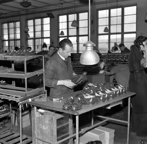 Nationalized: Bata shoe factory