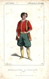 Letoile: Bataille in the role of Peters (Peter the Great)