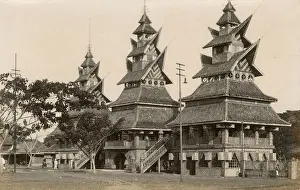 Angular: Batak Architecture - Sumatra, Indonesia