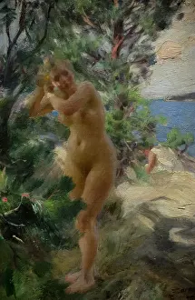 Anders: After the Bath, 1895, by Anders Zorn