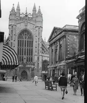 BATH/ABBEY 1950S