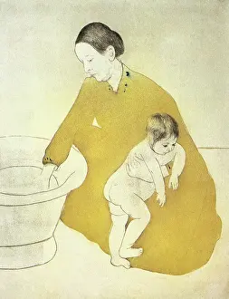 Cassatt: The Bath, by Cassatt