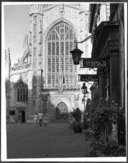 Cathedrals: BATH CATHEDRAL 1950S