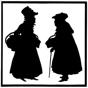 Widows: Bath Characters by Edouart