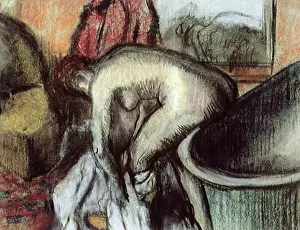 Bathtub: The Bath, by Degas