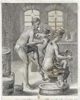 Cupping: Bath House - Germany 16th century