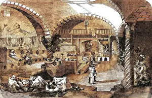 Washhouse: BATH HOUSE TUNIS 1858