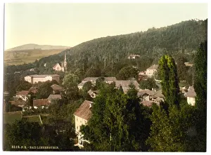 Liebenstein: Bath of Liebenstein (i.e. Bad Liebenstein), Thuringia, Germ